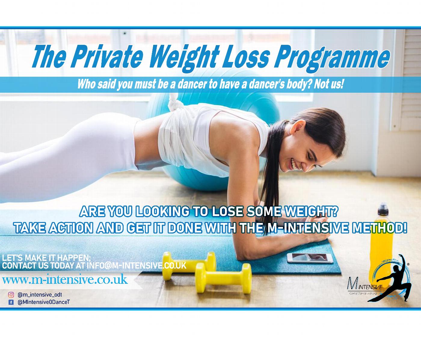 Private Weight loss Programme
